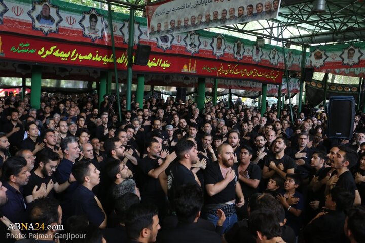 مراسم عزاداری ظهر تاسوعا در آسایشگاه جانبازان شهید مطهری اصفهان