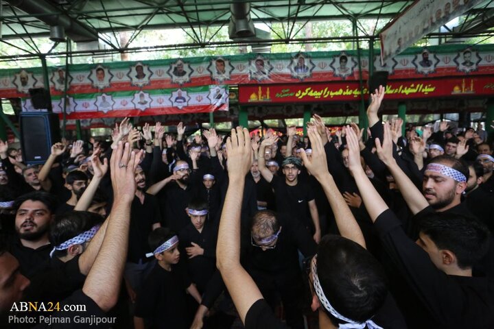 مراسم عزاداری ظهر تاسوعا در آسایشگاه جانبازان شهید مطهری اصفهان