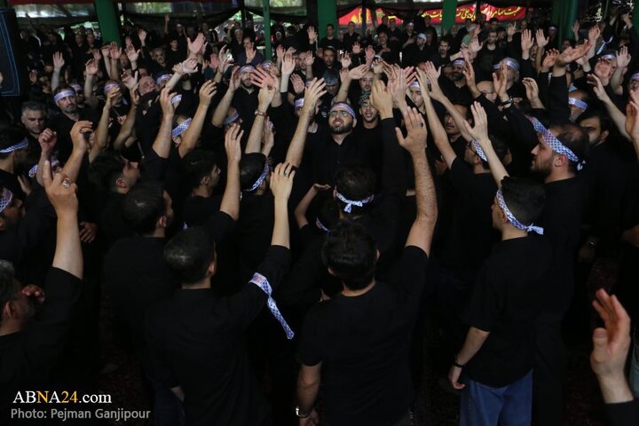 مراسم عزاداری ظهر تاسوعا در آسایشگاه جانبازان شهید مطهری اصفهان