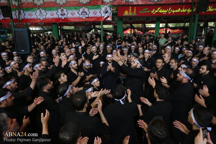 مراسم عزاداری ظهر تاسوعا در آسایشگاه جانبازان شهید مطهری اصفهان