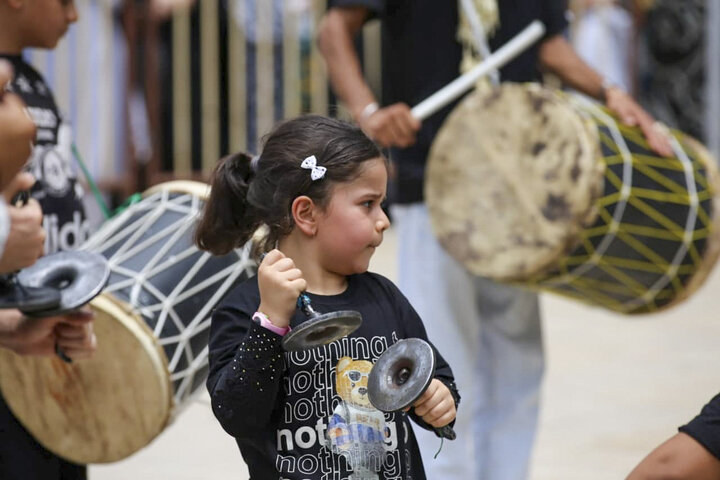 تصاویر| عزاداری هیئات مذهبی شیراز در جوار حرم مطهر سیدعلاالدین حسین(ع)