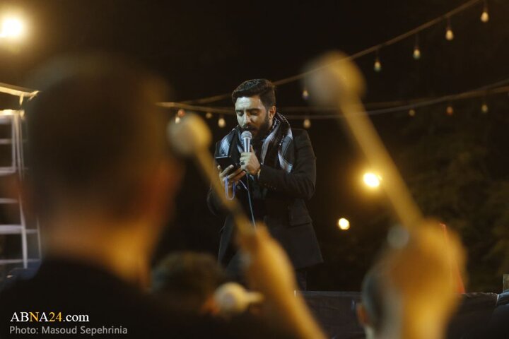 دهمین شب محرم در محله «آخر صائب» شهر تبریز