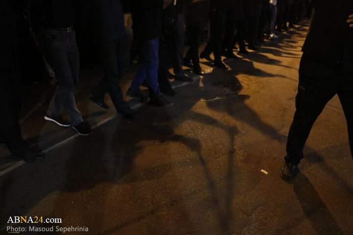دهمین شب محرم در محله «آخر صائب» شهر تبریز