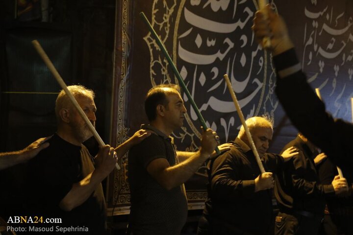 دهمین شب محرم در محله «آخر صائب» شهر تبریز