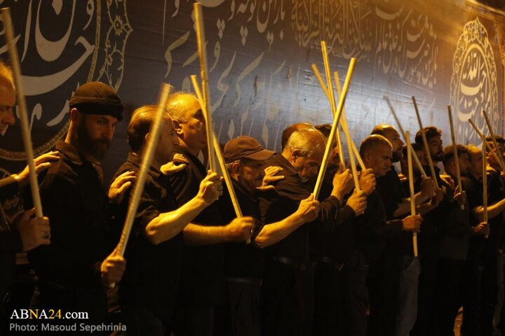 دهمین شب محرم در محله «آخر صائب» شهر تبریز