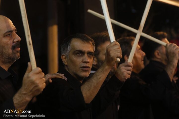 دهمین شب محرم در محله «آخر صائب» شهر تبریز