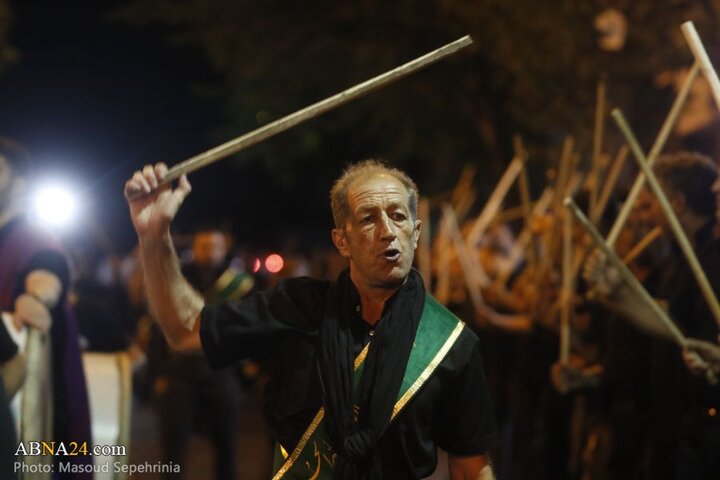 دهمین شب محرم در محله «آخر صائب» شهر تبریز