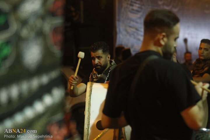دهمین شب محرم در محله «آخر صائب» شهر تبریز