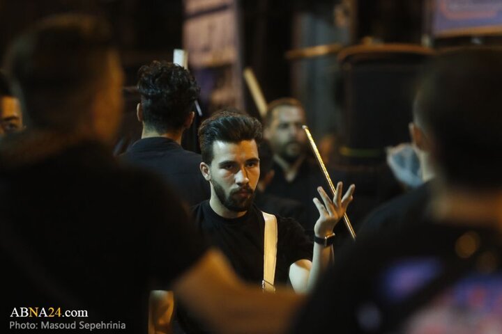 دهمین شب محرم در محله «آخر صائب» شهر تبریز