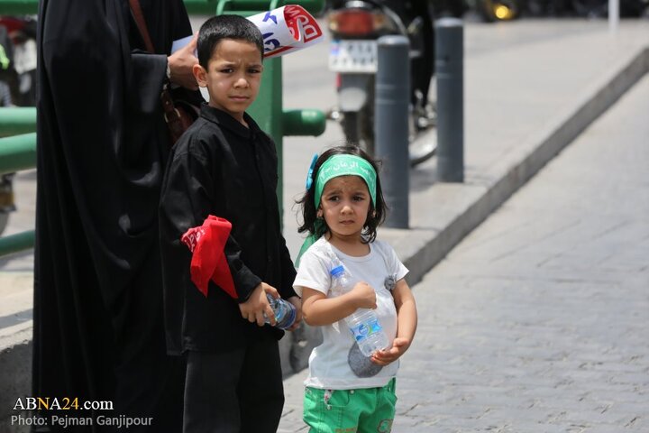 قافله عزا و حماسه هیئت «رزمندگان اسلام» اصفهان در روز عاشورای حسینی