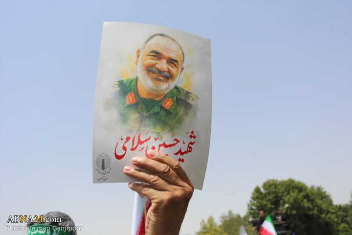 قافله عزا و حماسه هیئت «رزمندگان اسلام» اصفهان در روز عاشورای حسینی