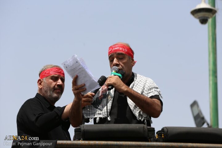 قافله عزا و حماسه هیئت «رزمندگان اسلام» اصفهان در روز عاشورای حسینی