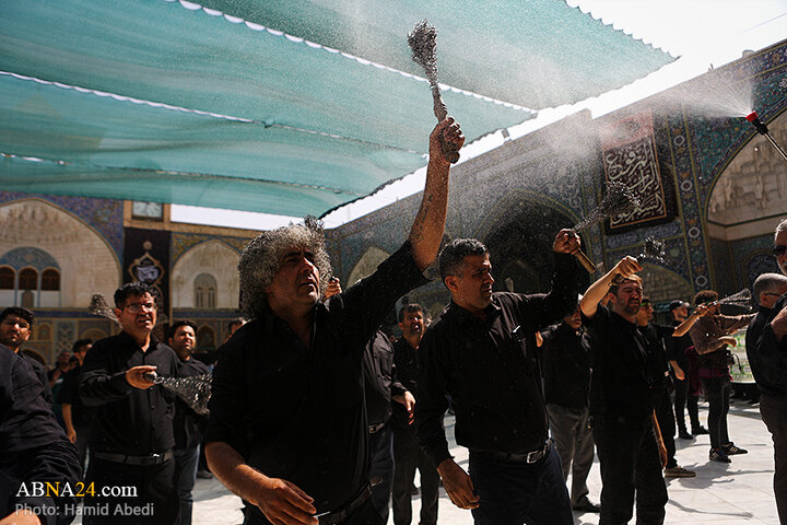 مراسم عزاداری روز عاشورای حسینی در شهر قم