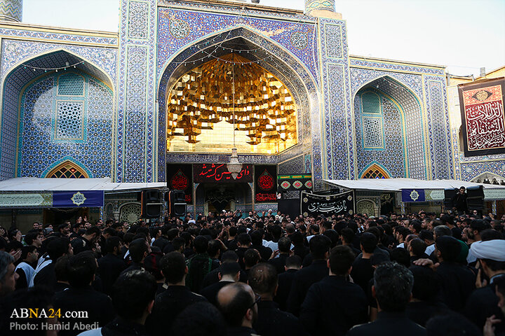 مراسم عزاداری روز عاشورای حسینی در شهر قم