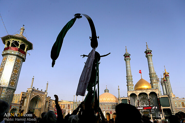 مراسم عزاداری روز عاشورای حسینی در شهر قم