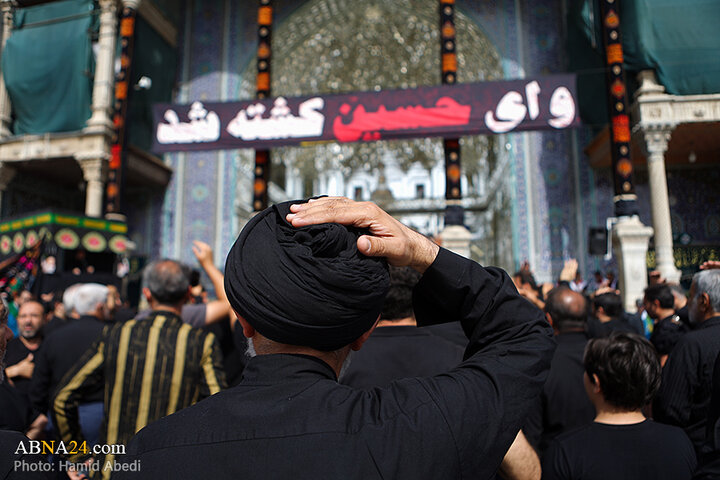 مراسم عزاداری روز عاشورای حسینی در شهر قم