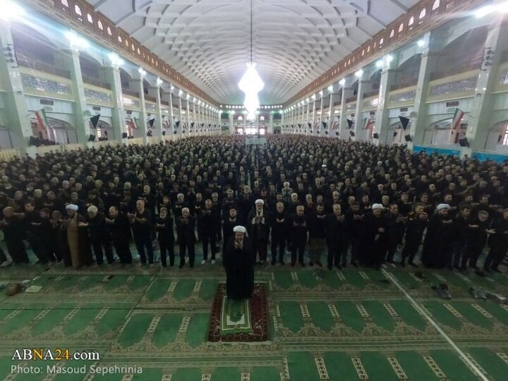 Raporê wêneyan | Nimêja nîvro ya Roja Aşûrê li bajarê Têwrezê