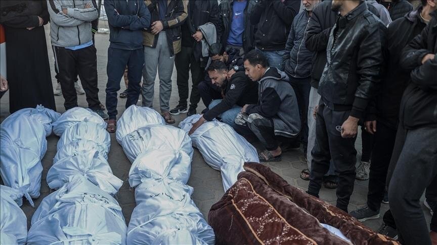 Número de mártires em Gaza devido ao genocídio israelense ultrapassa 57.400
