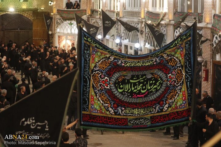 بزرگترین بازار تاریخی سرپوشیده جهان میزبان دستجات عزاداری حسینی