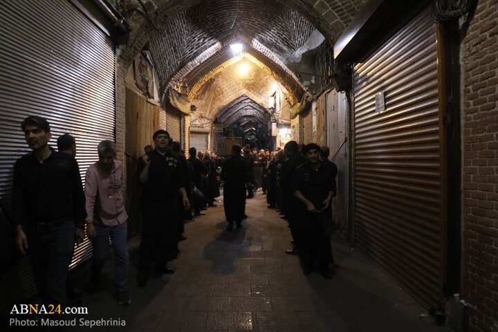 بزرگترین بازار تاریخی سرپوشیده جهان میزبان دستجات عزاداری حسینی