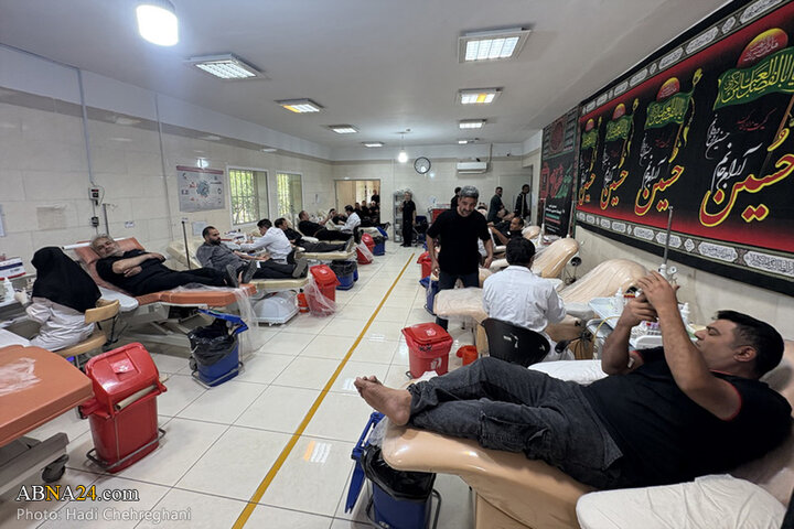 نذر خون حسینی همزمان با روز عاشوراء در شهر قم