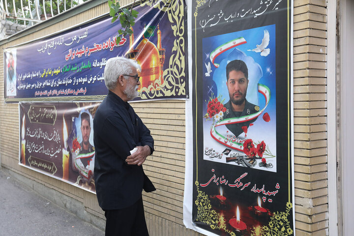 Photos: Custodian of Astan Quds Razavi meets with families of martyrs of Zionist regime's attacks