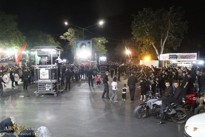 Photos: Nader Crossroads neighborhood in Tabriz city hosts Husseini mourners