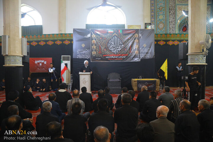 Photos: Mommemoration ceremony for Iranian martyrs held by Afghan immigrants living in Qom