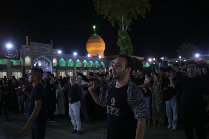 Photos: Tasua mourning ceremony held in Shahcheragh holy shrine in Shiraz