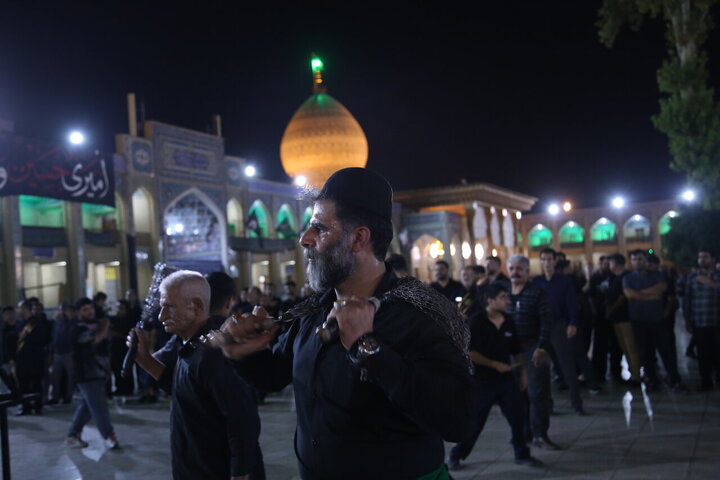 Photos: Tasua mourning ceremony held in Shahcheragh holy shrine in Shiraz