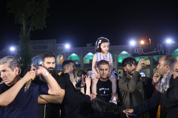 Photos: Tasua mourning ceremony held in Shahcheragh holy shrine in Shiraz