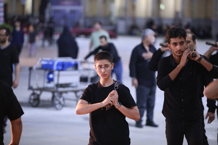 Photos: Tasua mourning ceremony held in Shahcheragh holy shrine in Shiraz