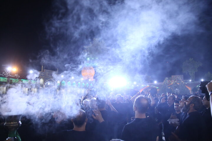 Photos: Tasua mourning ceremony held in Shahcheragh holy shrine in Shiraz