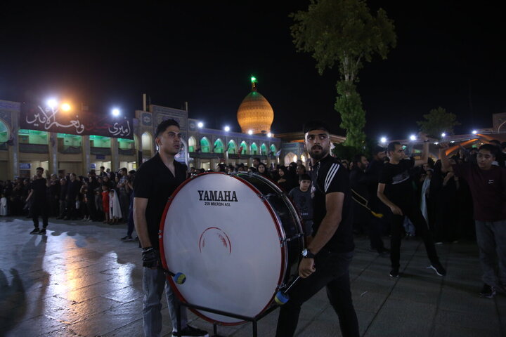 Photos: Tasua mourning ceremony held in Shahcheragh holy shrine in Shiraz