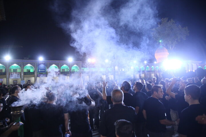 Photos: Tasua mourning ceremony held in Shahcheragh holy shrine in Shiraz