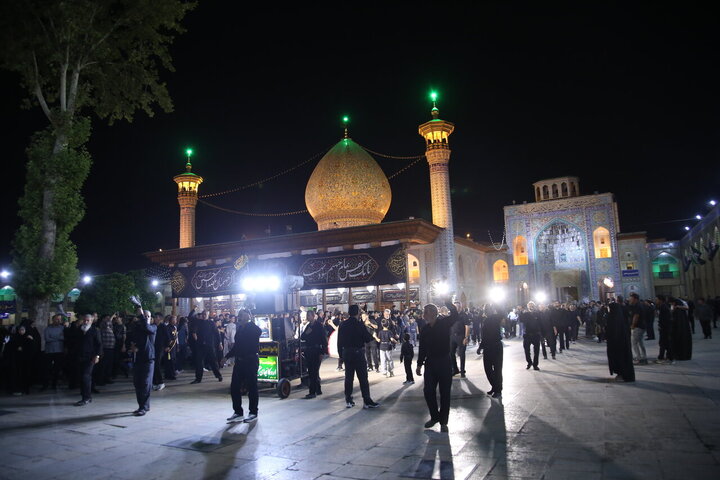 Photos: Tasua mourning ceremony held in Shahcheragh holy shrine in Shiraz