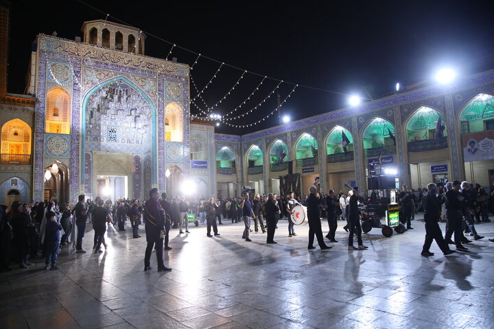 Photos: Tasua mourning ceremony held in Shahcheragh holy shrine in Shiraz