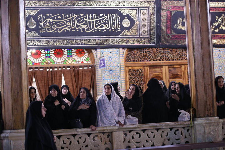 Photos: Tasua mourning ceremony held in Shahcheragh holy shrine in Shiraz