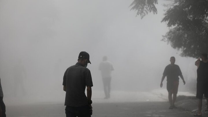 Photos: Brutal bombing of residential building in Gaza