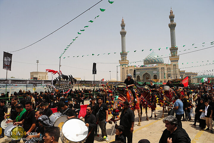 Photos: Tasua mourning processions held in Qom