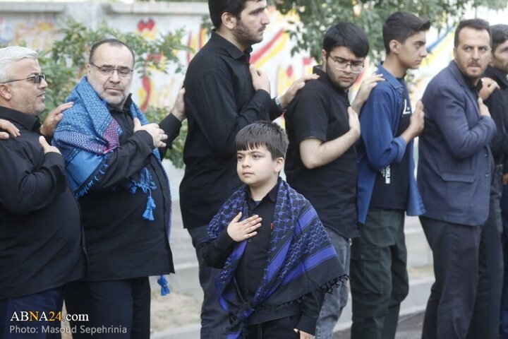 Photos: Gathering of Husseini mourners from northwest of Tabriz on Tasu'a Day