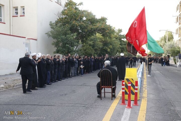 Photos: Gathering of Husseini mourners from northwest of Tabriz on Tasu'a Day