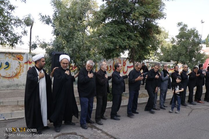 Photos: Gathering of Husseini mourners from northwest of Tabriz on Tasu'a Day