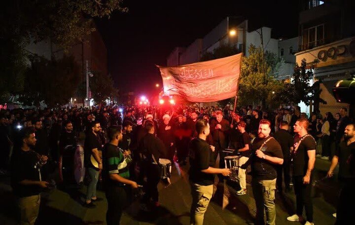 Photos: Mourning ceremonies of Shiraz people on night of Ashura