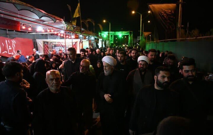 Photos: Mourning ceremonies of Shiraz people on night of Ashura