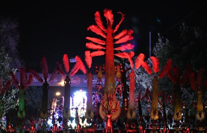 Photos: Mourning ceremonies of Shiraz people on night of Ashura