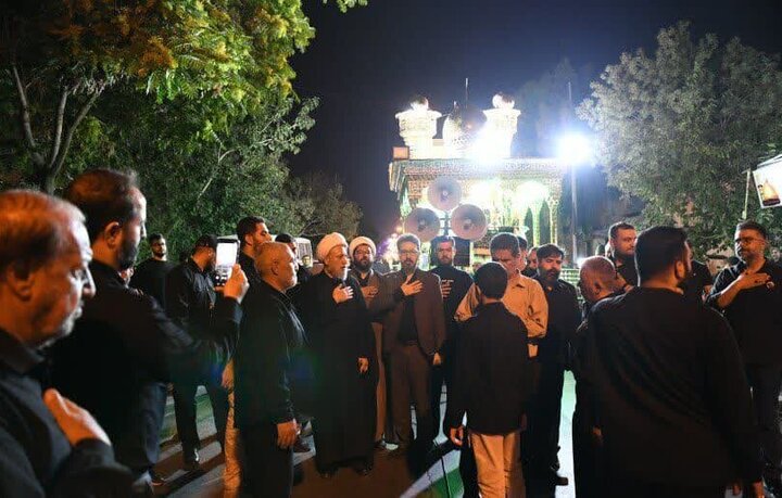 Photos: Mourning ceremonies of Shiraz people on night of Ashura