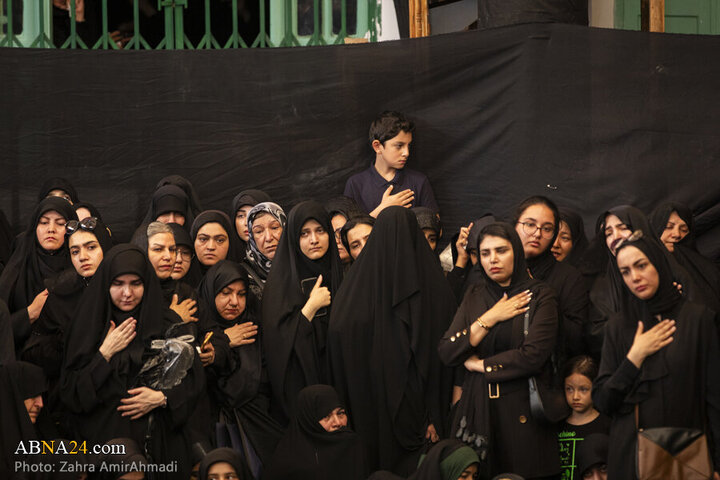 Photos: Muharram mourning ceremony held at "Sadat Akhavi" Hussainiyah in Tehran