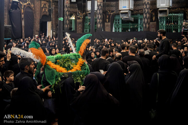 Photos: Muharram mourning ceremony held at "Sadat Akhavi" Hussainiyah in Tehran
