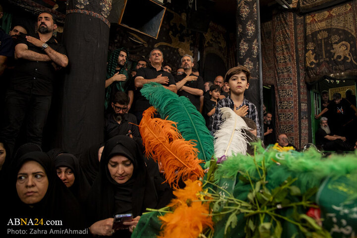Photos: Muharram mourning ceremony held at "Sadat Akhavi" Hussainiyah in Tehran